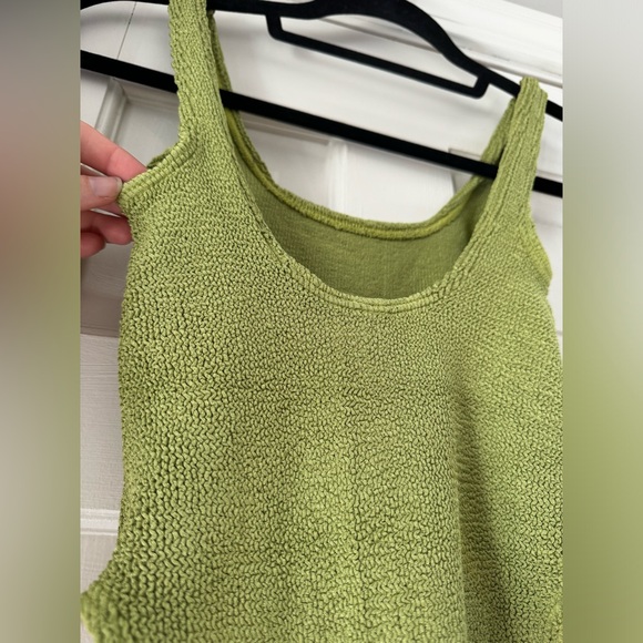 NWT Bond Eye Crinkle One Piece Swimsuit - Picture 4 of 5